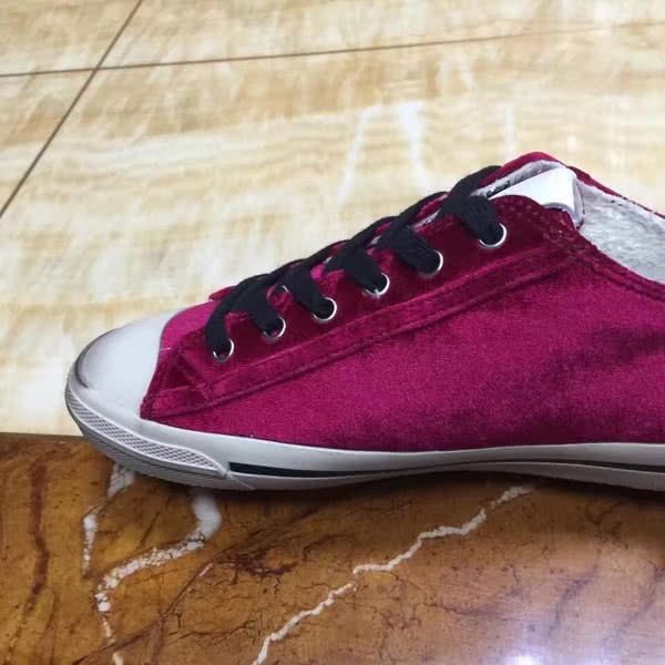 Golden Goose Sneakers V-Star 2 IN Velluto E Stella IN Pelle plum velvet 6