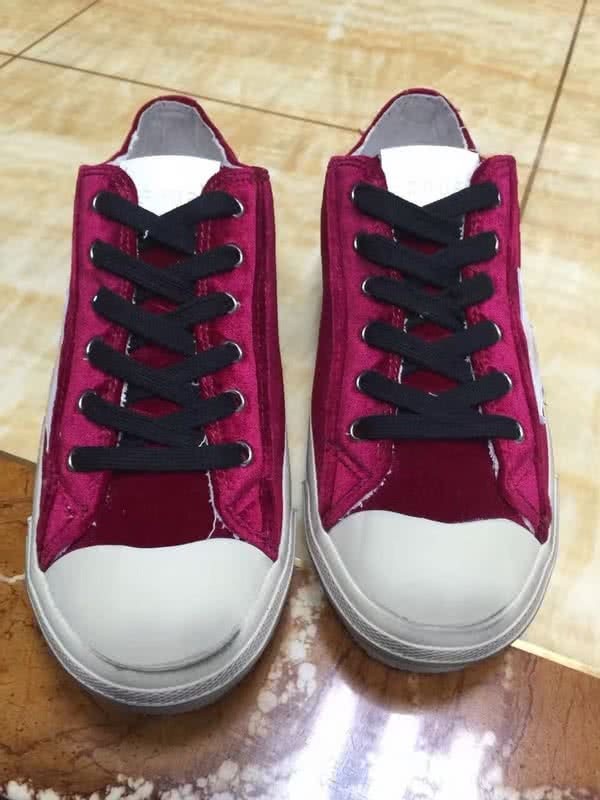 Golden Goose Sneakers V-Star 2 IN Velluto E Stella IN Pelle plum velvet 7