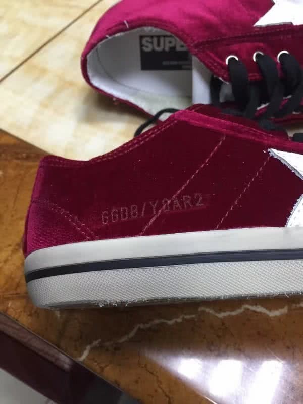 Golden Goose Sneakers V-Star 2 IN Velluto E Stella IN Pelle plum velvet 8