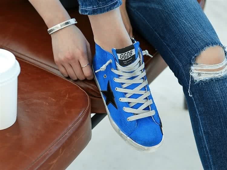 Golden Goose GGDB FRANCY sky blue 5