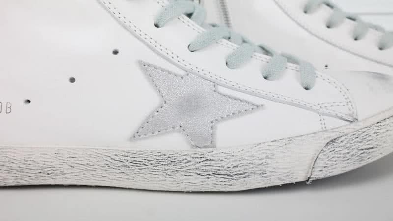 Golden Goose francy - white silver 7