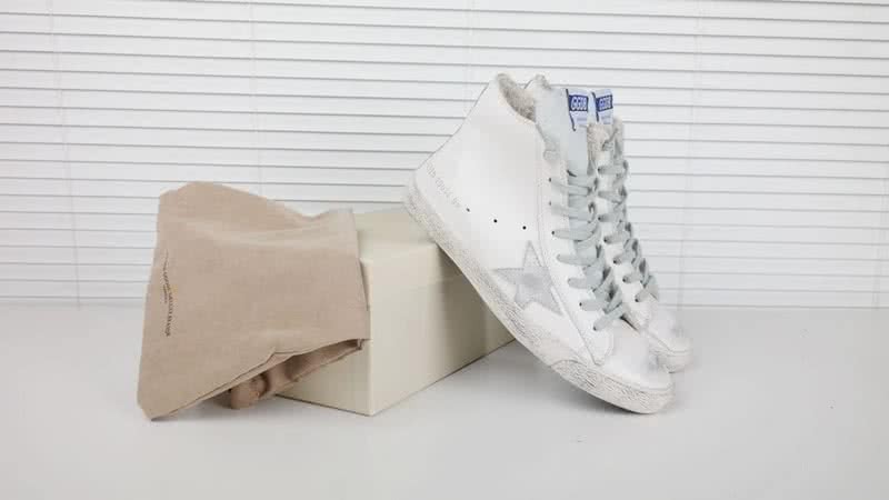 Golden Goose francy - white silver 4