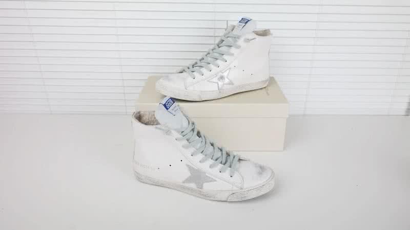 Golden Goose francy - white silver 3
