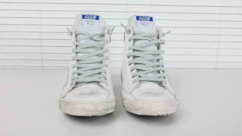 Golden Goose francy - white silver 2