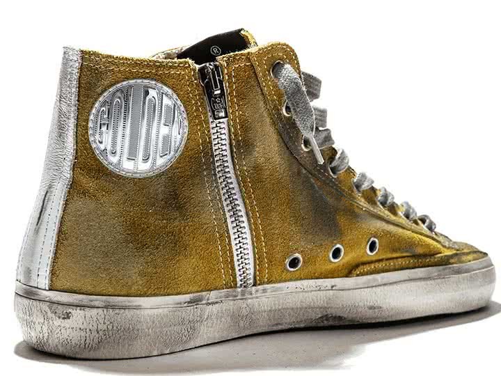 Golden Goose Francy yellow high top 8