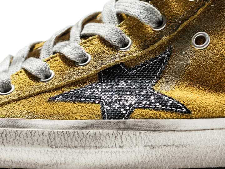 Golden Goose Francy yellow high top 9