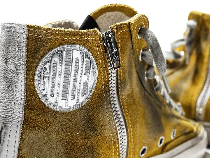 Golden Goose Francy yellow high top 10