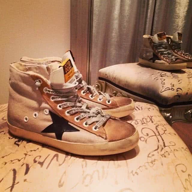 Golden Goose francy wool-beige 6