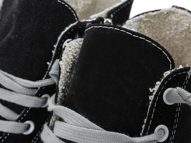 GGDB SNEAKERS FRANCY COTTON CANVAS AND SUEDE STAR black canvas 4