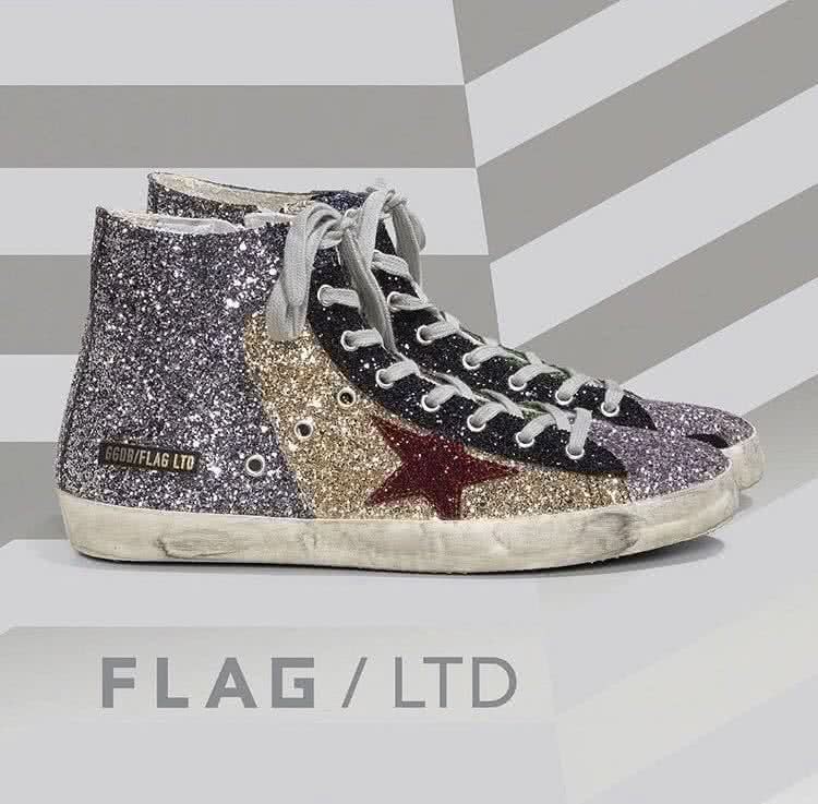 Golden Goose francy glitter multi color 1