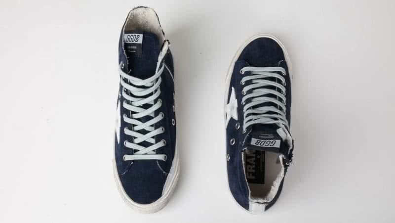 Golden Goose francy - suede navy 4