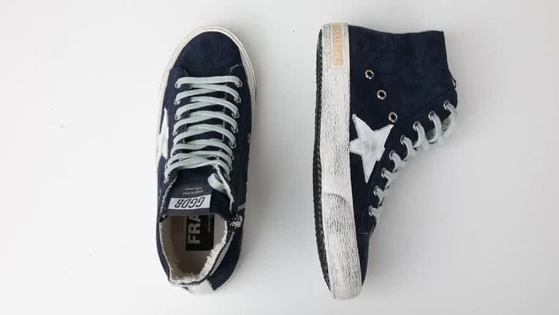 Golden Goose francy - suede navy 5