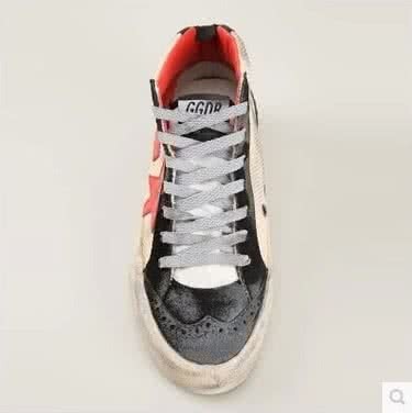 Golden Goose mid star - black beige 2