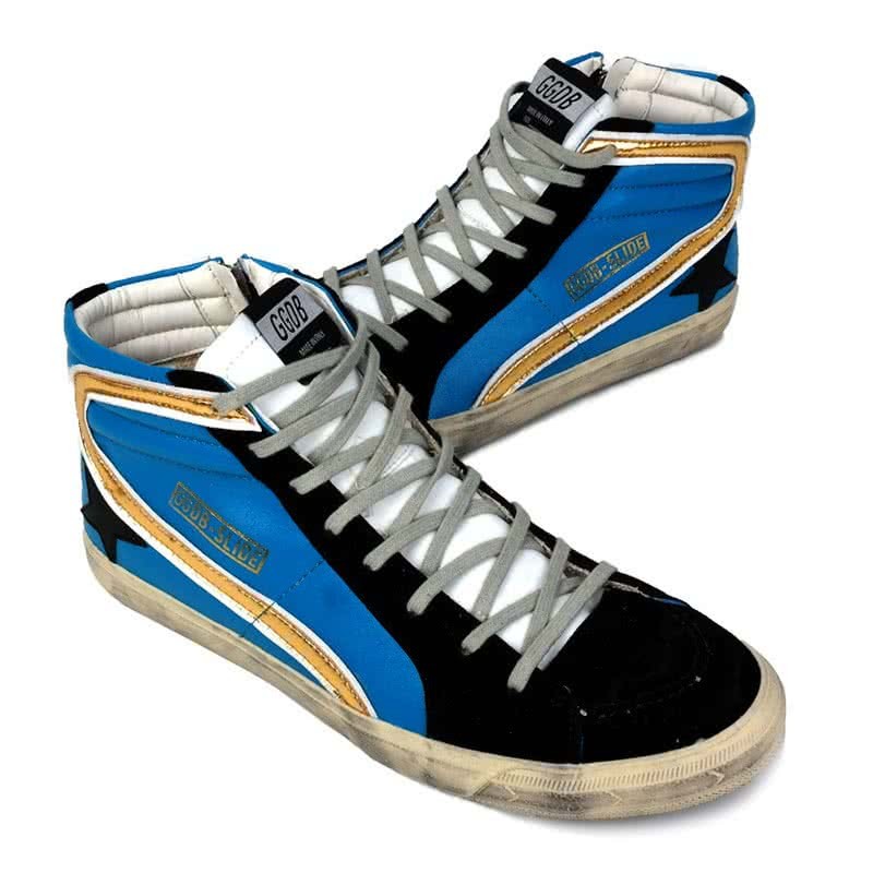 Golden Goose slide - blue  4