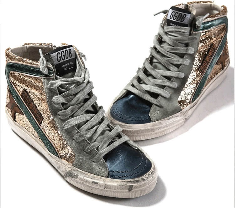 Golden Goose Slide glitter 4