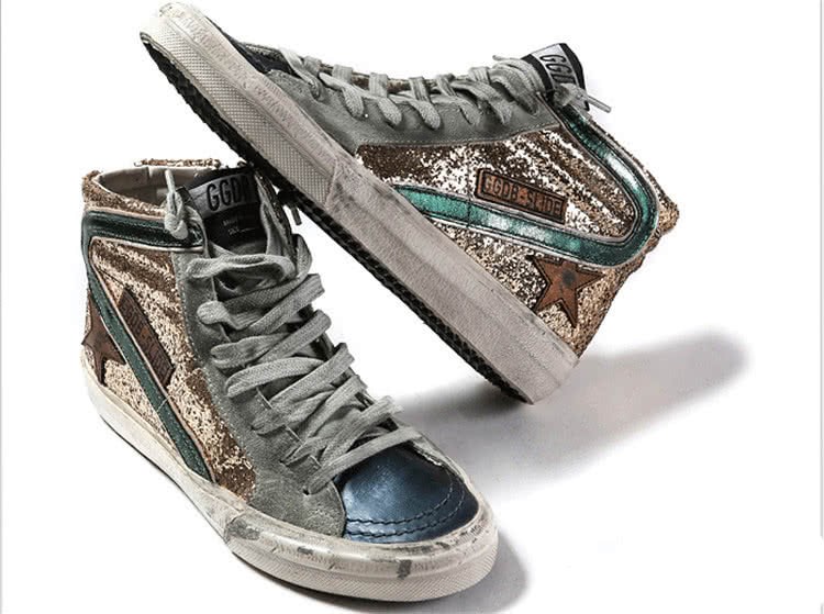 Golden Goose Slide glitter 2