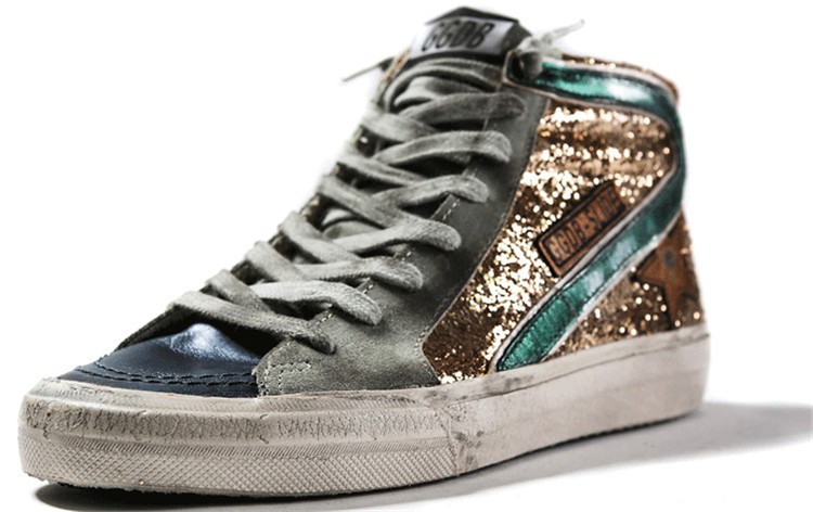 Golden Goose Slide glitter 1