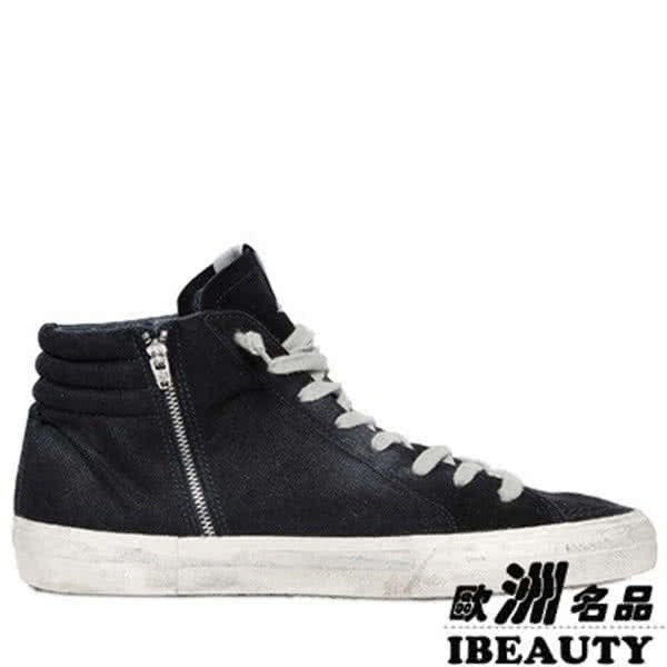 Golden Goose slide - black jeans 1