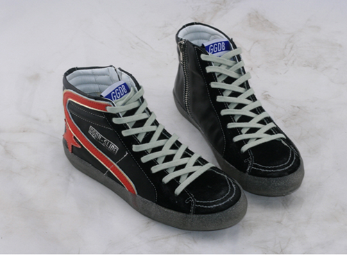 Golden Goose slide -black red 3