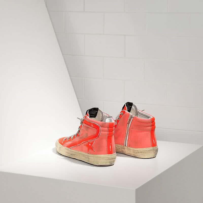 Golden Goose Sneakers Archive Slide in canvas di Cotone e Stella in Pelle 4