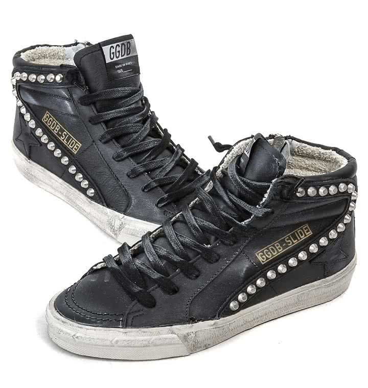 Golden Goose slide -black 3