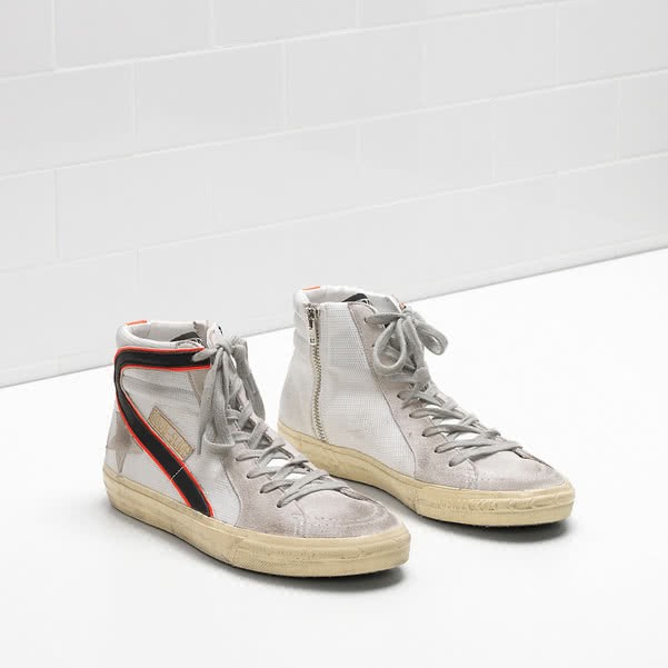 Golden Goose Slide Sneakers G30WS595 beige and black 3