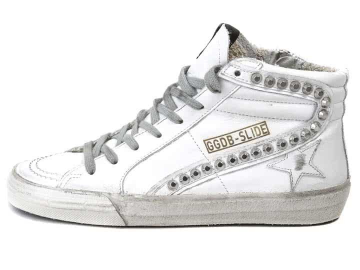 Golden Goose slide - white 5