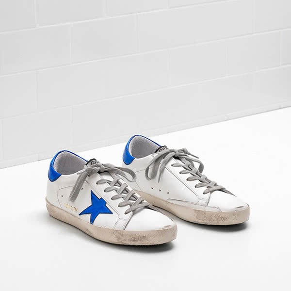 Golden Goose Superstar Sneakers G31WS590.C75 Calf Leather Heel Tab Is Shiny Pvc 2
