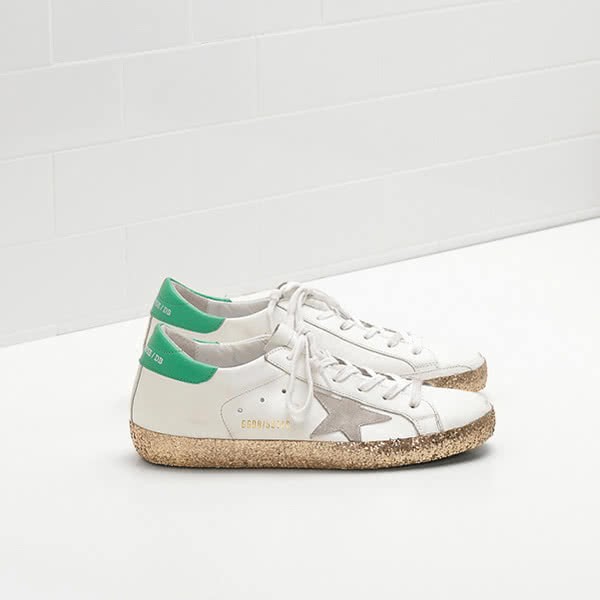 Golden Goose Superstar Sneakers G31WS590.D53 Calf Suede Leather Tab Rubber Sole 1