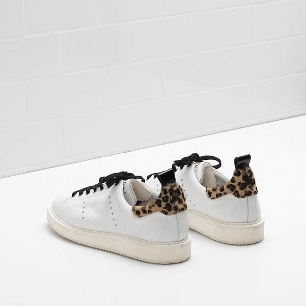 Golden Goose Starter Sneakers G32WS631 calf leather tab is leather 3