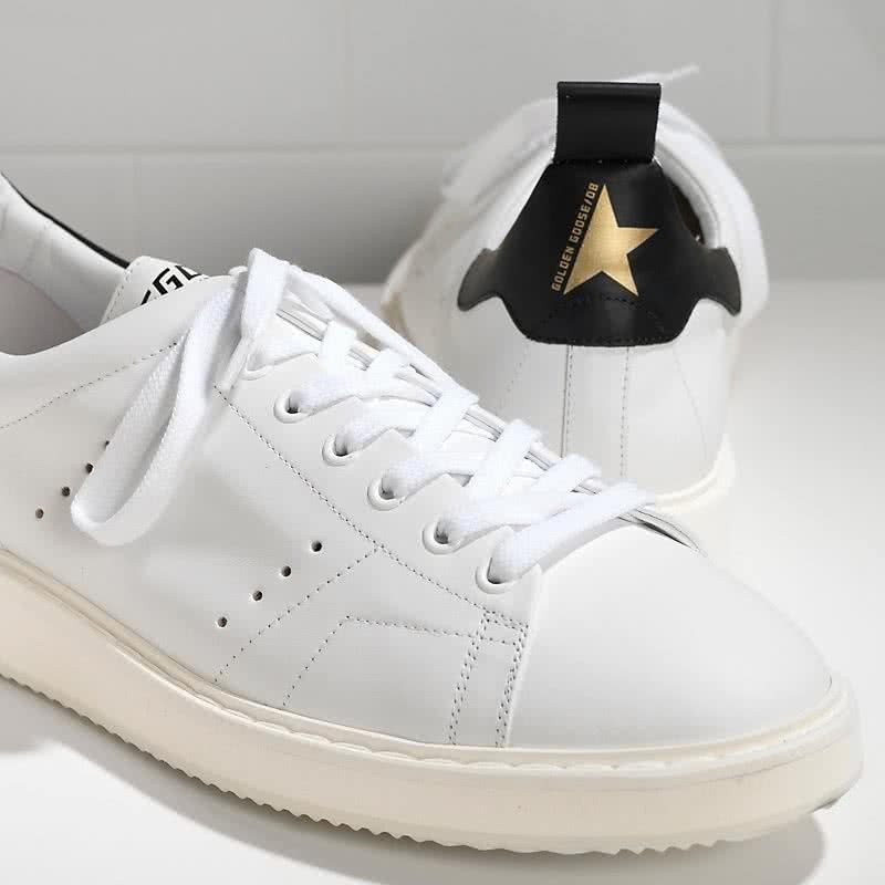Golden Goose Sneakers Starter IN Pelle DI Vitello white black 4