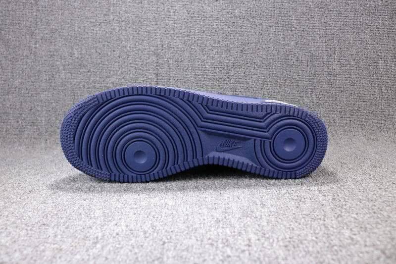 NIKE Force 1 Low AF-1 Shoes Blue Men/Women 7