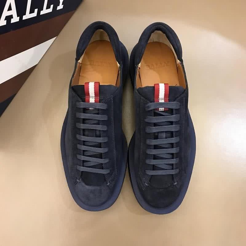 Bally Business Leather Sports Shoes Cowhide Black Men 3