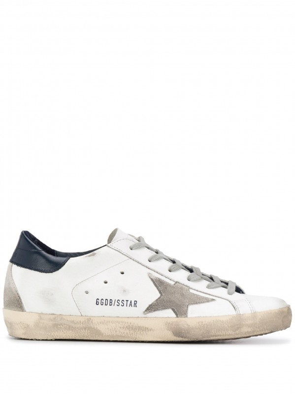 Golden Goose Super-Star distressed-finish sneakers 1
