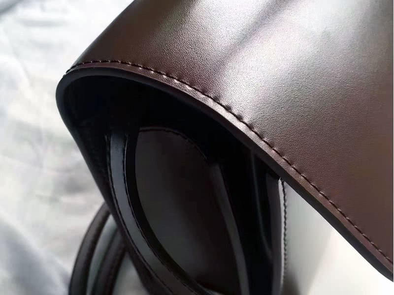 Celine Medium Classic Bag In Box Calfskin Brown 5