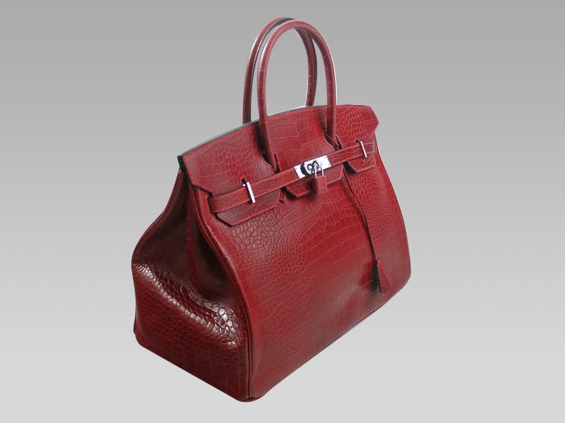 Hermes Birkin 40cm Crocodile Red 2
