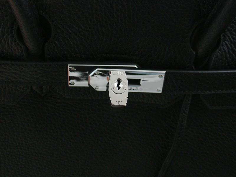 Hermes Birkin 30 Togo Leather Black 7