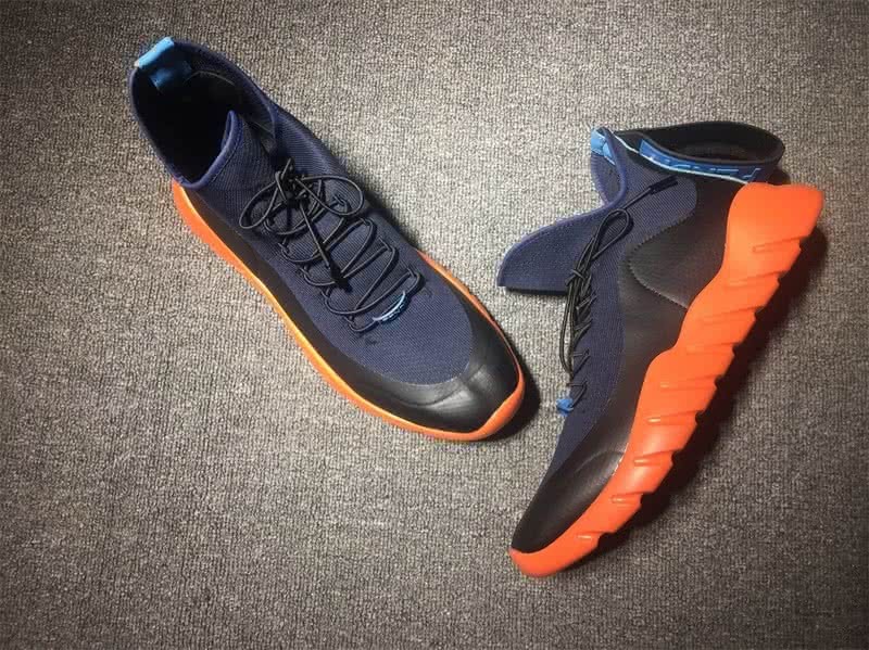 Fendi Men's Dark Blue And Orange 4