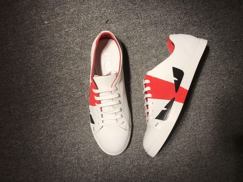 Fendi Men's White And Red 3