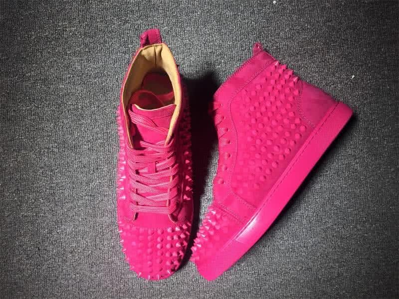 Christian Louboutin Louis Spikes Men/Women Red 2