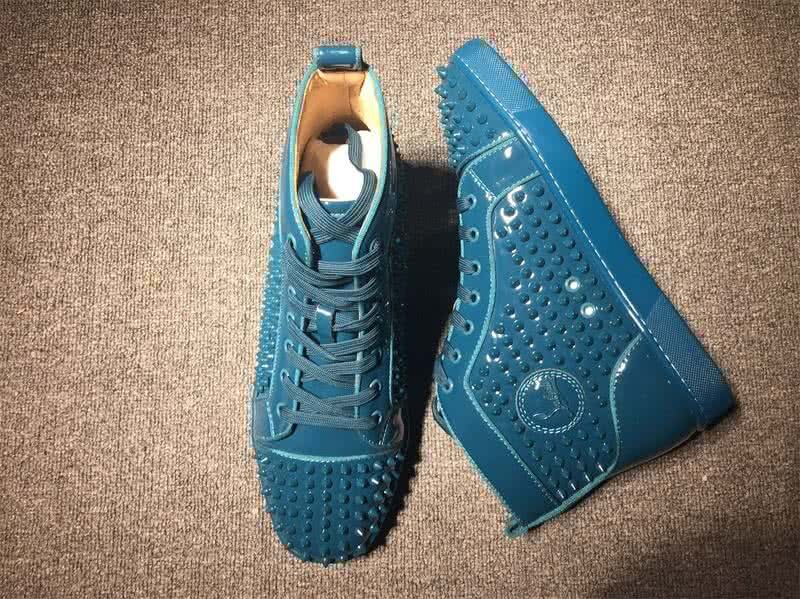 Christian Louboutin Louis Spikes Men/Women Blue 6