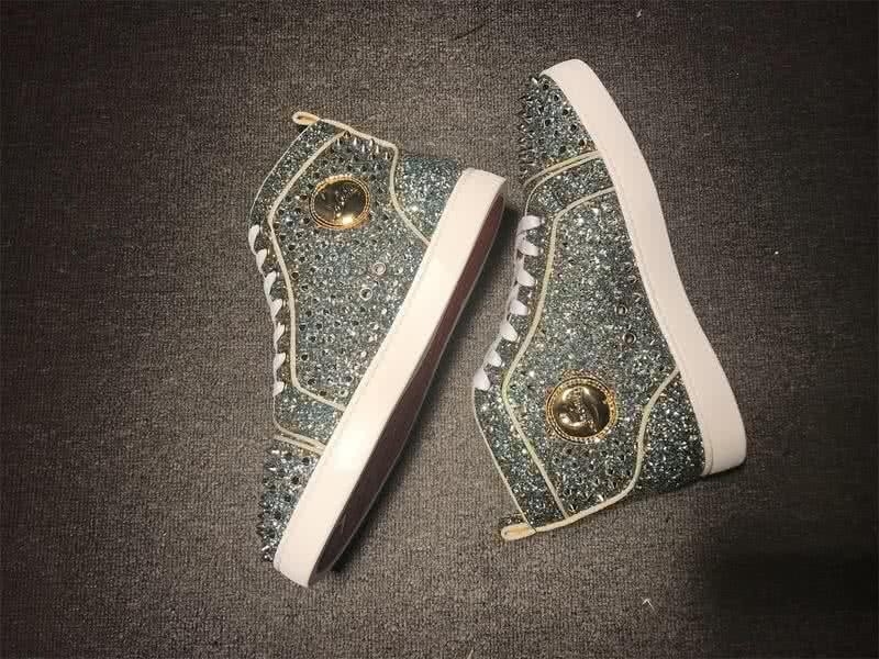 Christian Louboutin Louis Spikes Men/Women Green 5