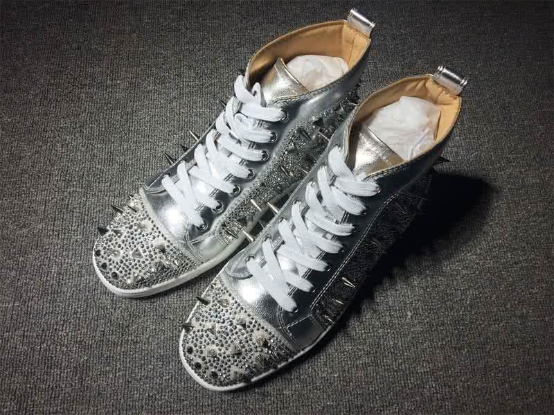 Christian Louboutin No Limits Sneaker Men/Women Silver 1
