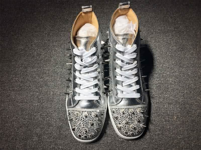 Christian Louboutin No Limits Sneaker Men/Women Silver 3