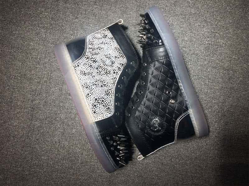 Christian Louboutin No Limits Sneaker Men/Women Black/White 7
