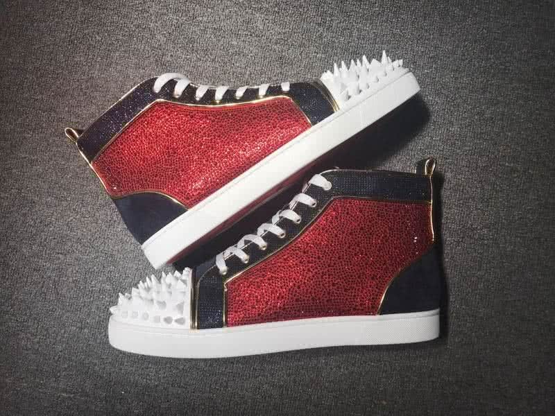 Christian Louboutin No Limits Sneaker Men/Women Black/Red/White 8