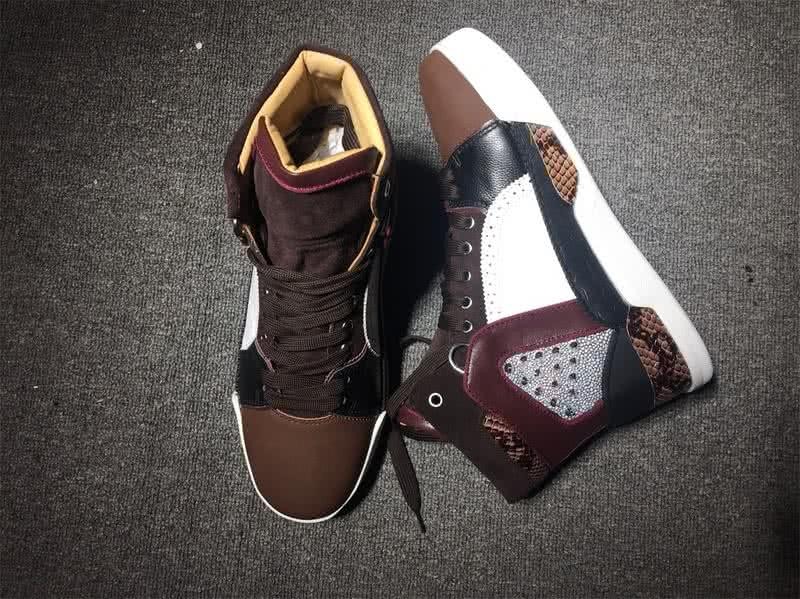 Christian Louboutin  Sneaker Men Brown/White 6