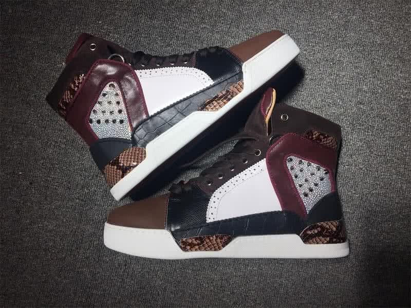 Christian Louboutin  Sneaker Men Brown/White 8