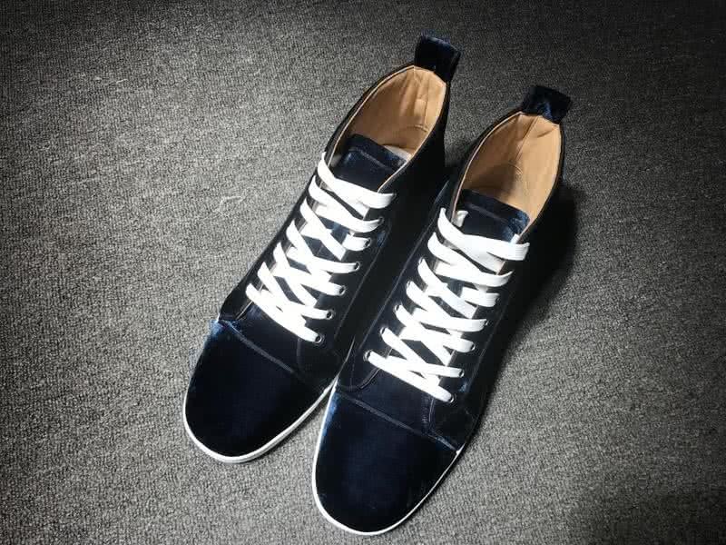 Christian Louboutin High Top Suede Black 1