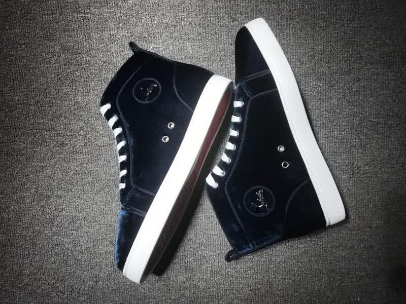 Christian Louboutin High Top Suede Black 5